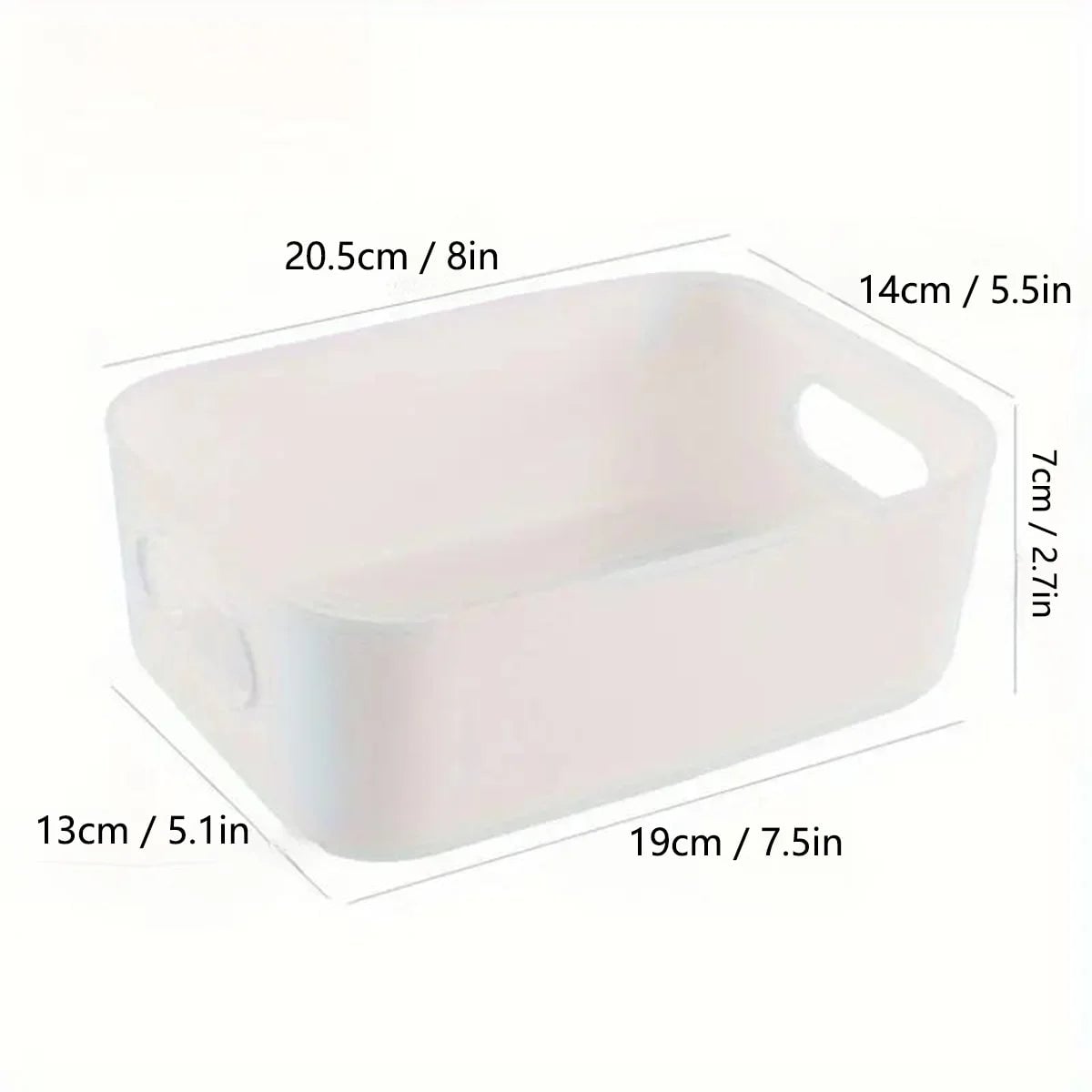 10pc Large Capacity Plastic Storage Boxes with Covers - Toy Organizer