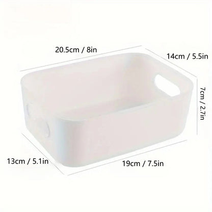 10pc Large Capacity Plastic Storage Boxes with Covers - Toy Organizer