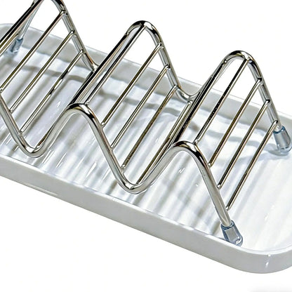 Stainless Steel Soap Dish with Drainage - Multifunctional Tray