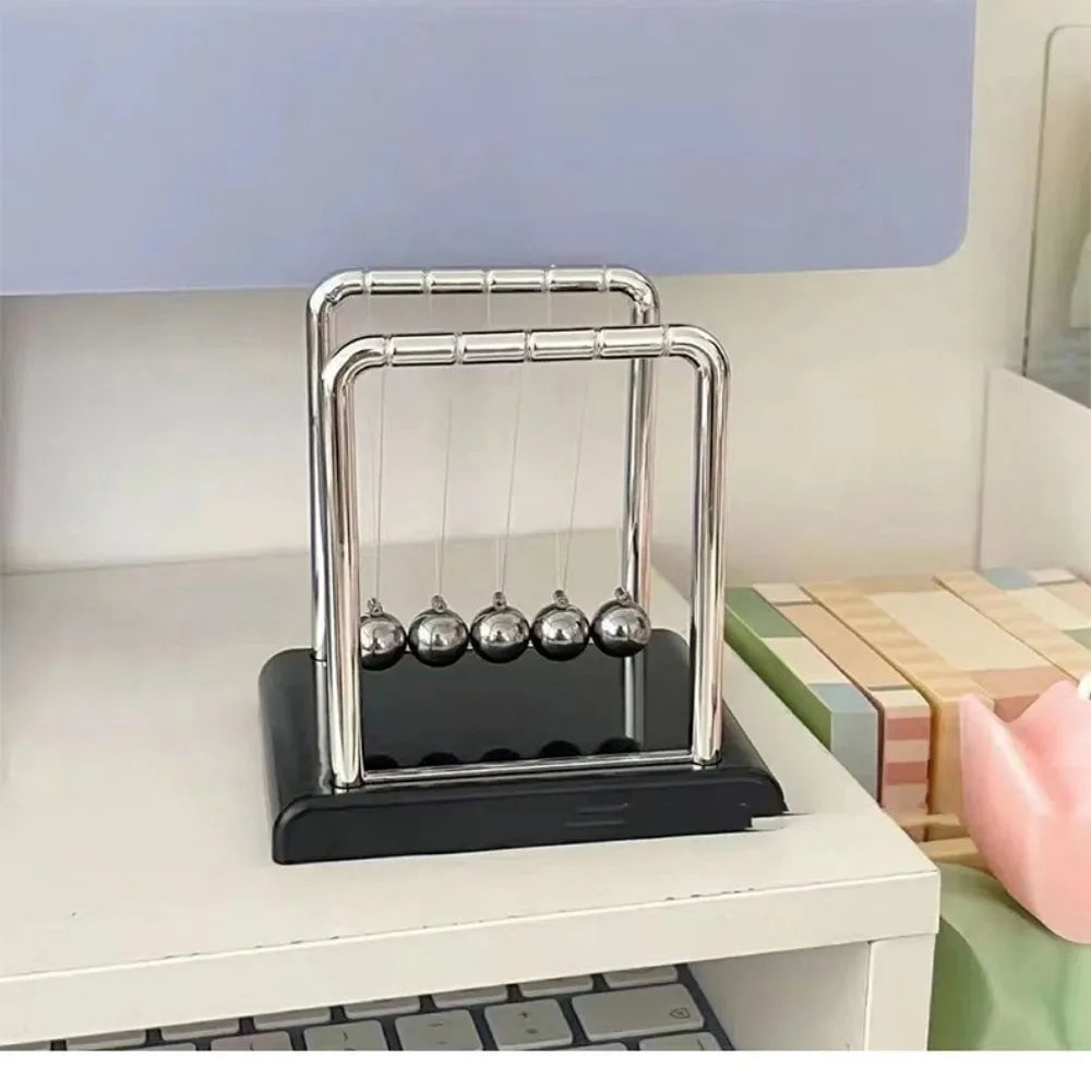 Newton's Cradle Steel Ball Physics Pendulum Desktop Toy Science Gift