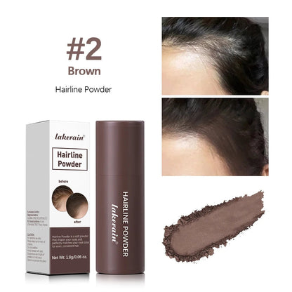 Waterproof Hair Shadow Powder Root Cover Up Black Brown Hairline
