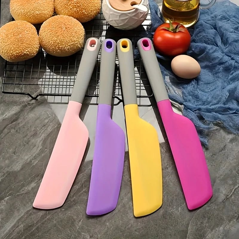 Extra-Large Silicone Spatula Heat-Resistant Non-Stick Cooking Tool