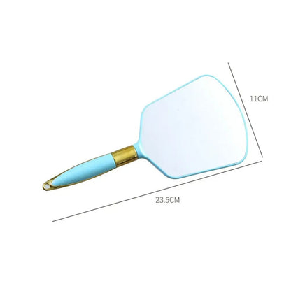 HD Vintage Handheld Makeup Mirror with Handle - Professional Vanity