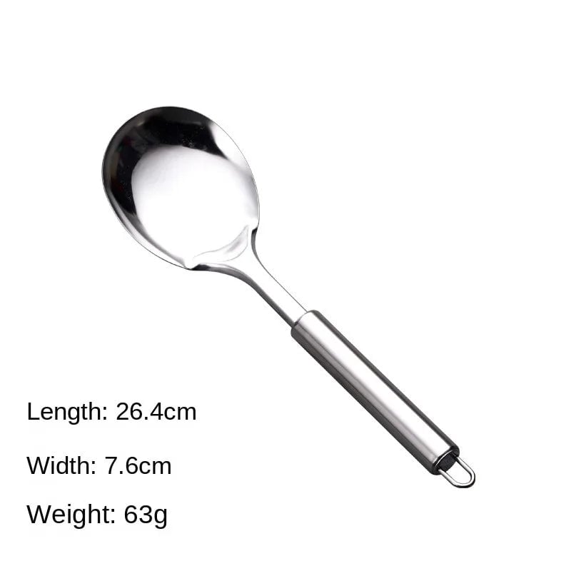 Stainless Steel Wok Spatula Set Long Handle Kitchen Utensils
