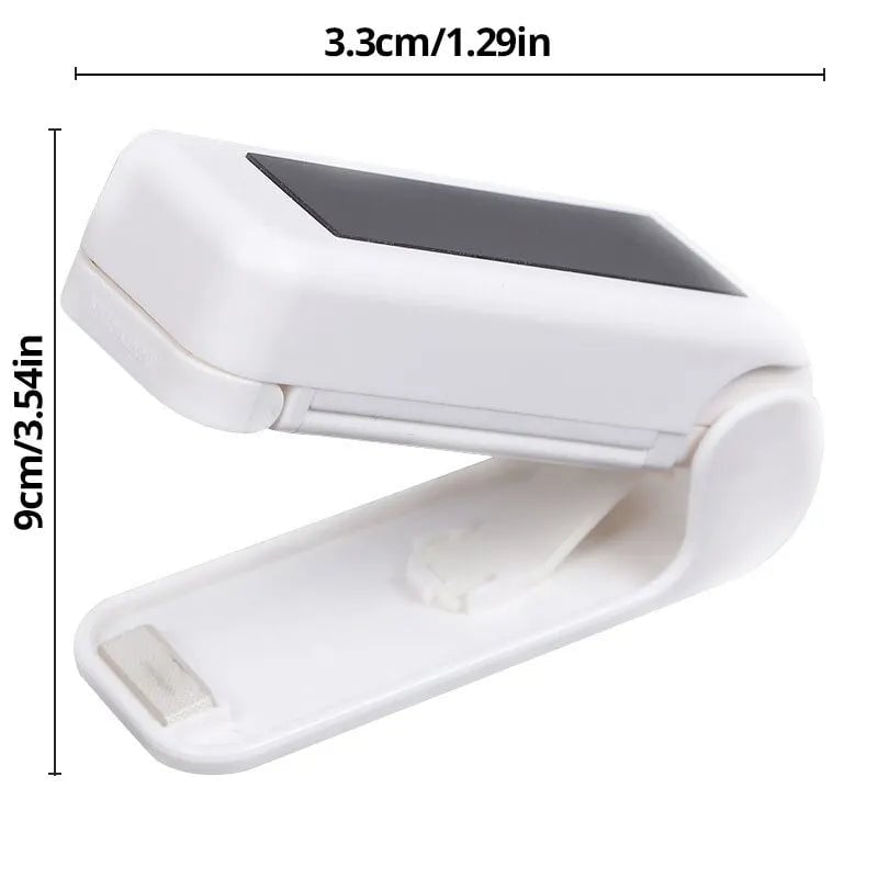 Mini Heat Bag Sealer White Portable Food Package Sealing Machine