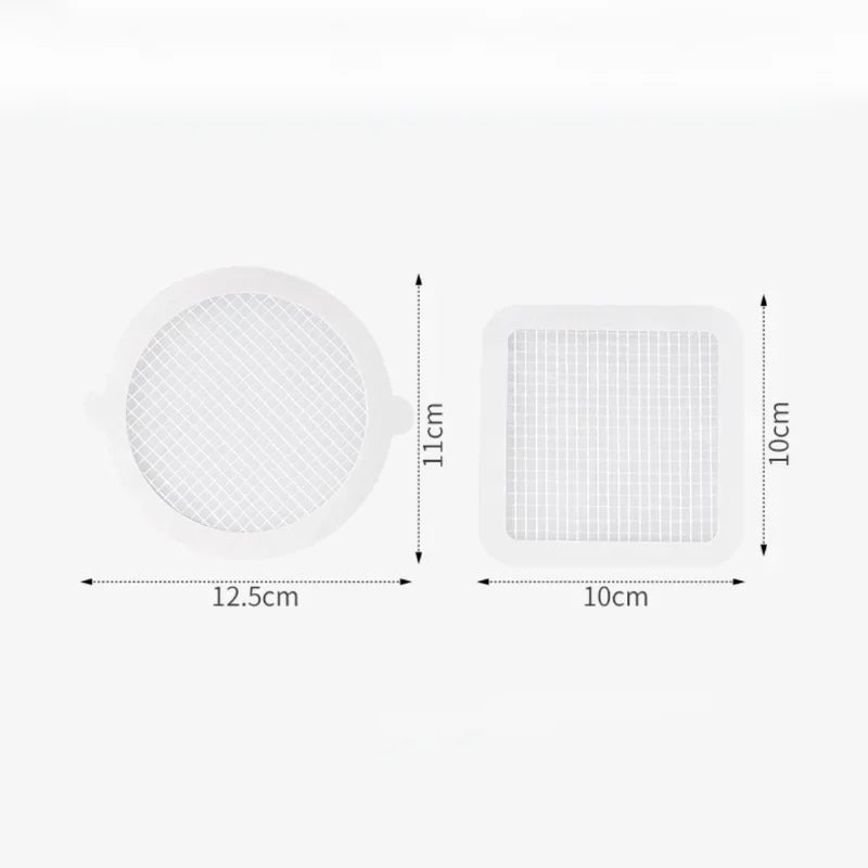10Pcs Disposable Hair Catcher Drain Filter Mesh Strainer Cover