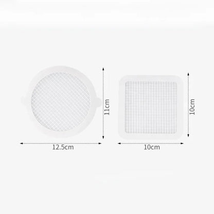 10Pcs Disposable Hair Catcher Drain Filter Mesh Strainer Cover