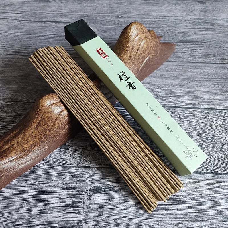 60g Natural Sandalwood Incense Sticks 21cm Mosquito Repellent