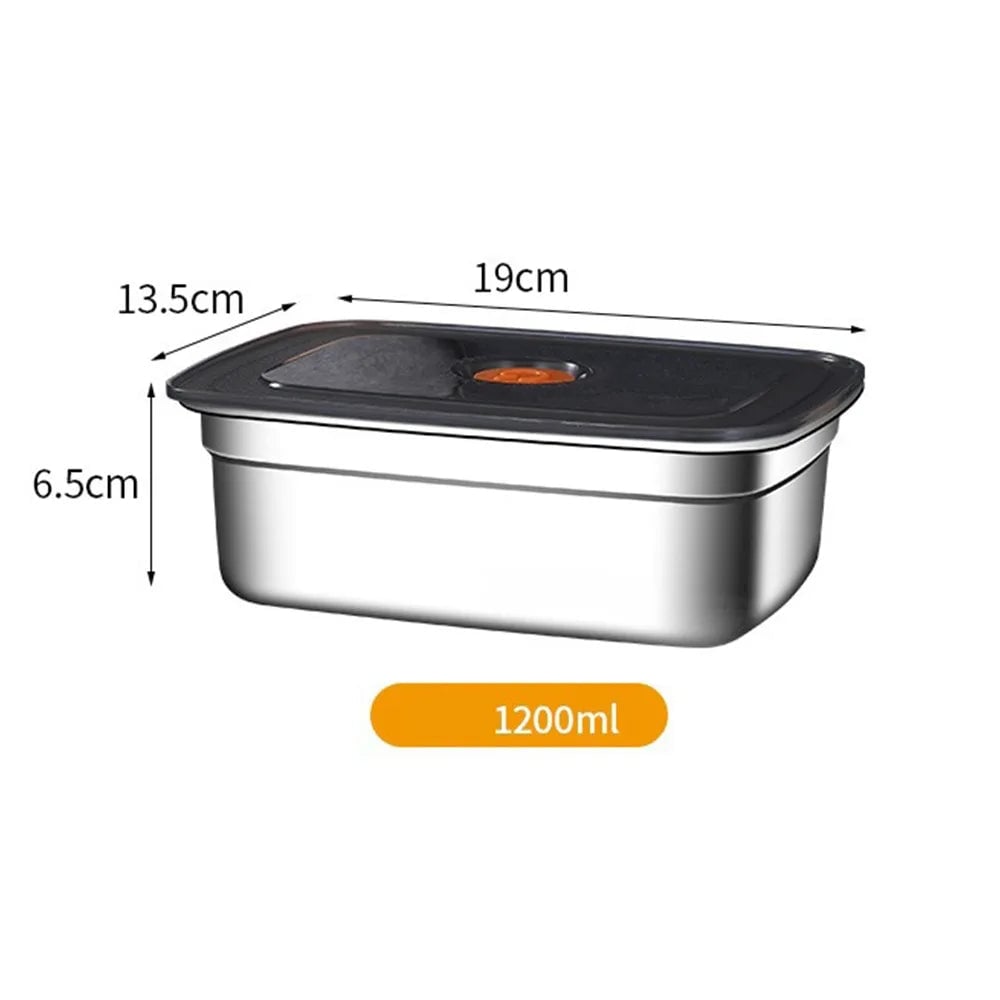 Stainless Steel Bento Box - Leak-proof Camping Lunch Container