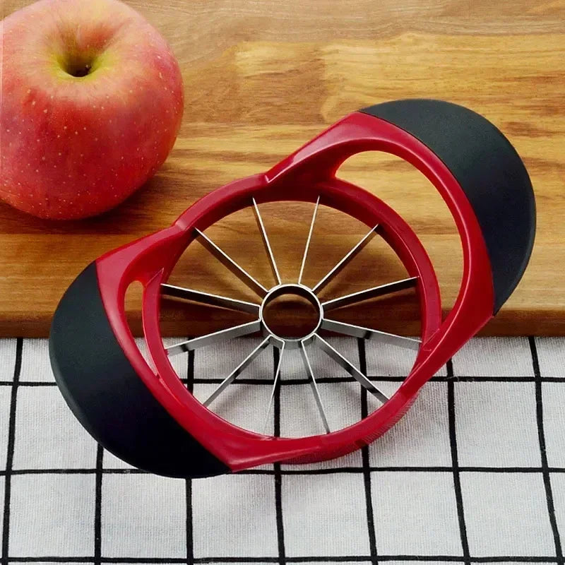 Stainless Steel Watermelon Slicer Multifunctional Handheld Circular Slitter Creative and Labor-saving apple Slicing Tool Cutter