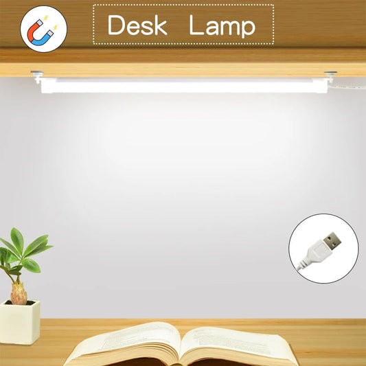 USB Magnetic LED Desk Lamp Eye Protection Study Reading Light