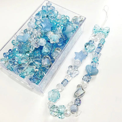 Acrylic Beads 10/30g Heart Bow Flower 8 Styles DIY Jewelry Making