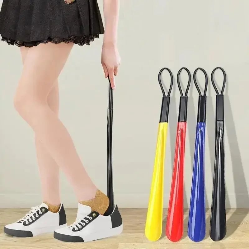Extra Long Flexible Plastic Shoehorn - Durable Shoe Horn Assistant
