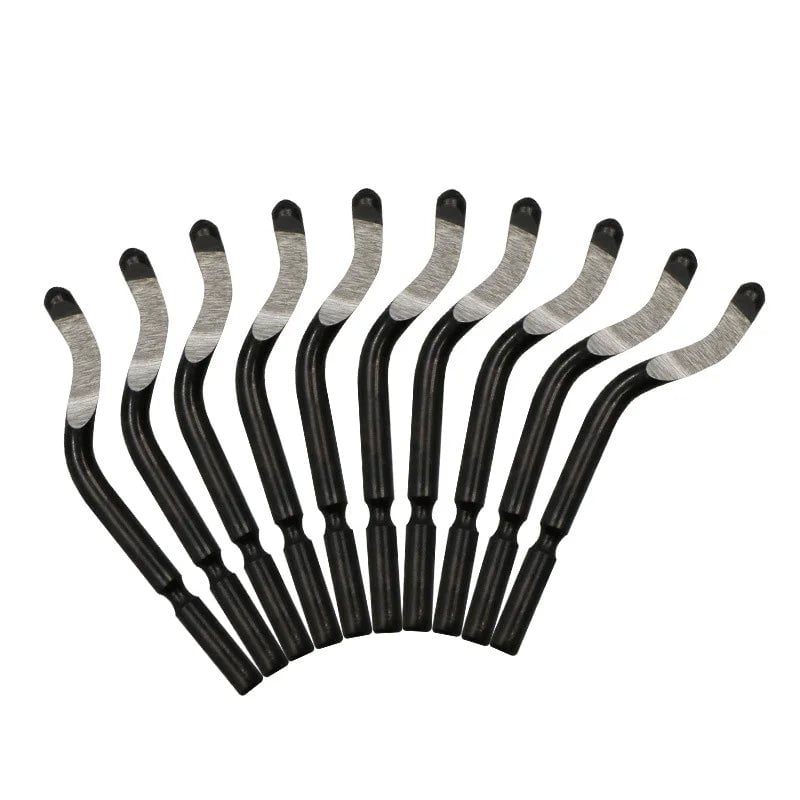 HSS Hand Deburring Scraper - Rotary Burr Remover Tool Multi-Material