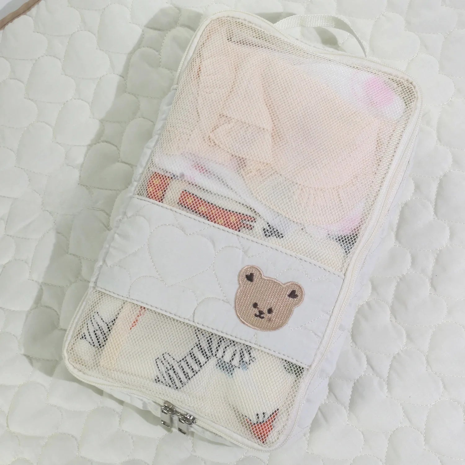 Waterproof Travel Diaper Bag - Portable Baby Clothes & Toiletries