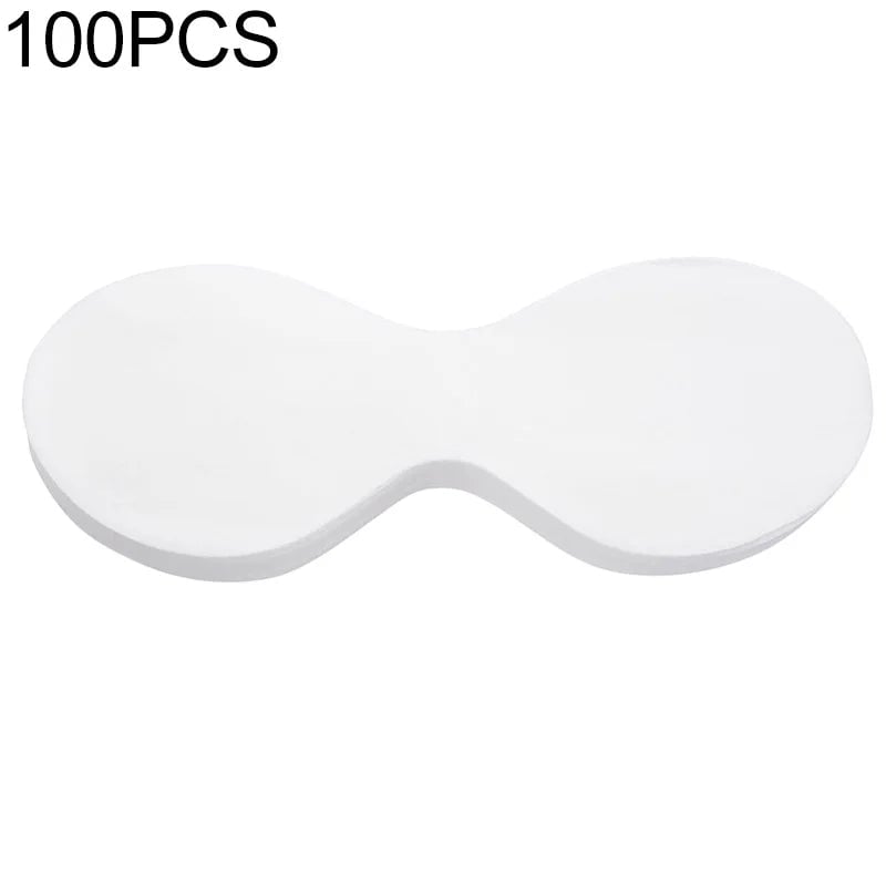100pcs Disposable Cotton Eye Mask Patches - Natural Spa Facial Care