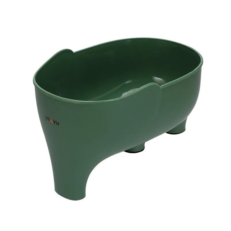 Elephant Sink Strainer Basket - Vegetable Washing & Drain Rack