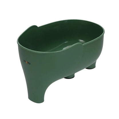 Elephant Sink Strainer Basket - Vegetable Washing & Drain Rack