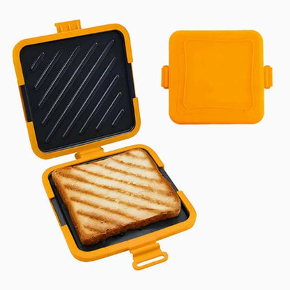 Microwave Toastie Sandwich Maker Panini Press Dishwasher Safe