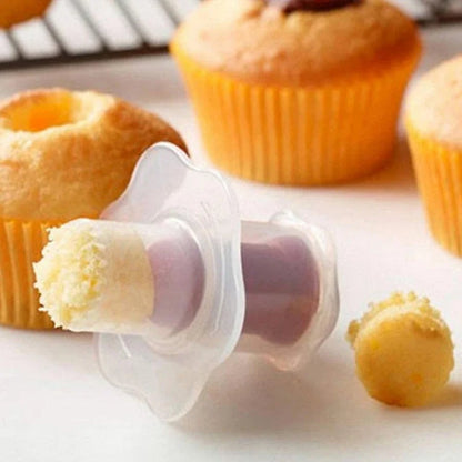 Professional Cupcake Corer Plunger Tool - Cake Decorating Kit