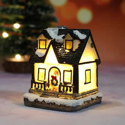 LED Christmas House Night Light - Micro Landscape Decoration Luminous