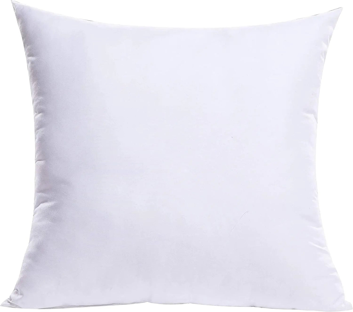 White Cotton Cushion Inner Filling - Soft Pillow Insert Core
