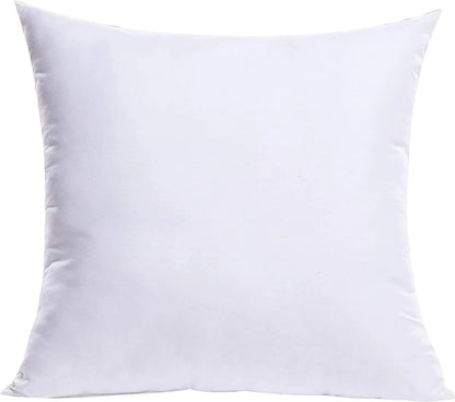 White Cotton Cushion Inner Filling - Soft Pillow Insert Core