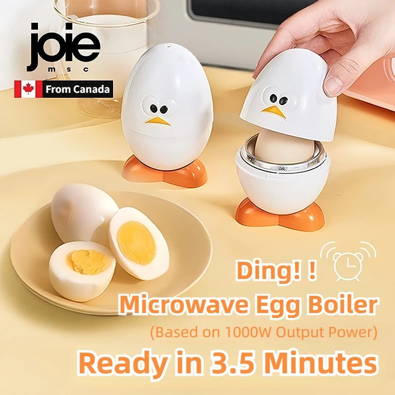 Joie Microwave Egg Boiler - Poacher Steamer for Chicken & Quail Eggs