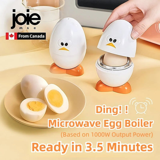 Joie Microwave Egg Boiler - Poacher Steamer for Chicken & Quail Eggs