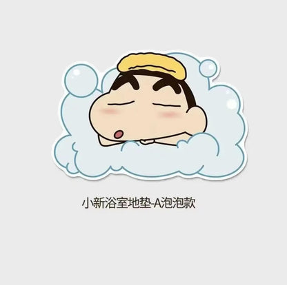 Quick Dry Anime Cartoon Bath Mat - Soft Water Absorption Shower Mat