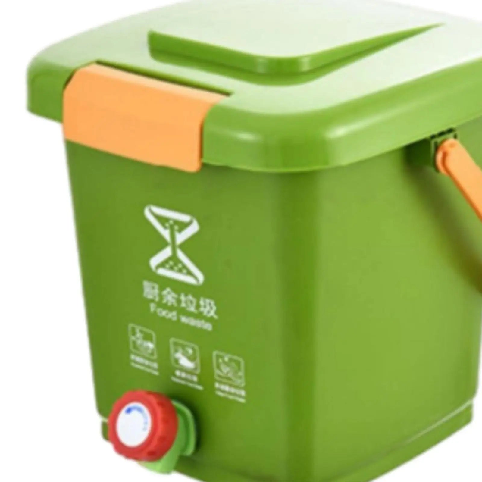 Kitchen Countertop Compost Bin - Easy Clean Modern Design Bucket