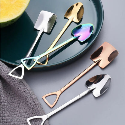Stainless Steel Shovel Spoon - Ice Cream Watermelon Flat Tip