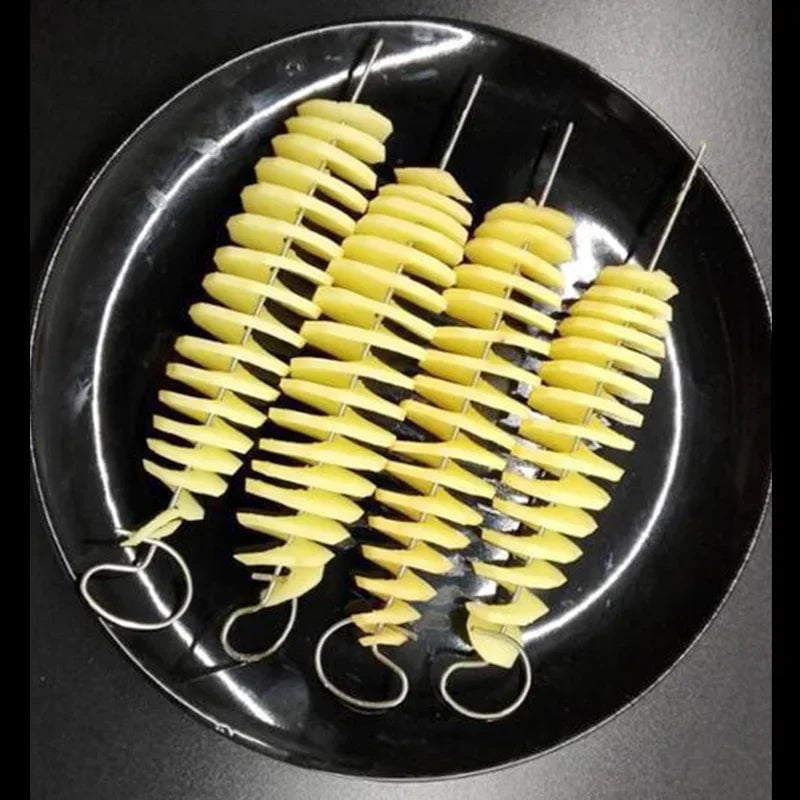 Whirlwind Potato Spiral Cutter - Vegetable Tower Slicer Machine
