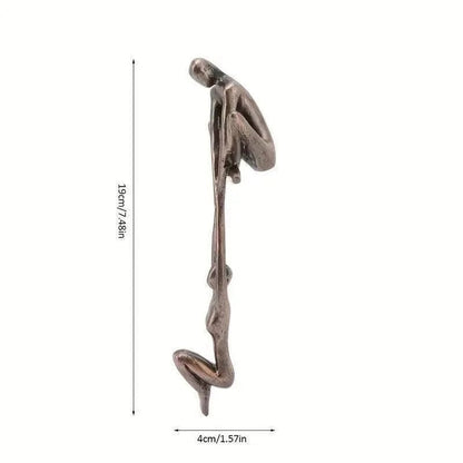 Abstract Resin Dance Couple Sculpture - Modern Home Art Decoration