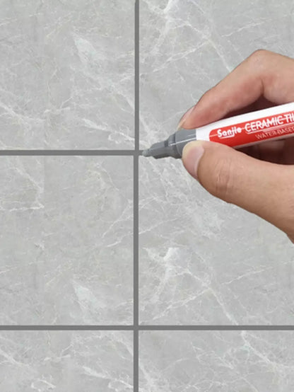 Anti-Mildew Ceramic Tile Gap Repair Pen - Bathroom Wall Floor Grout