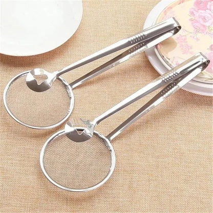 Stainless Steel Food Strainer Spoon - French Fry Kitchen Drainer