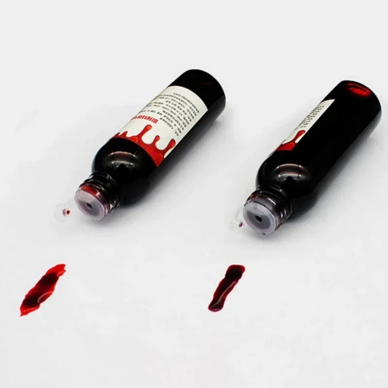 Ultra-Realistic Edible Fake Blood 4oz - Halloween SFX Makeup