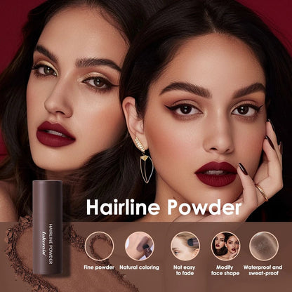Waterproof Hair Shadow Powder Root Cover Up Black Brown Hairline