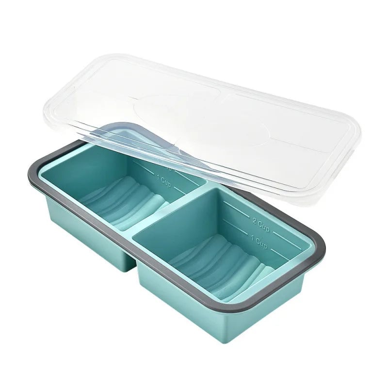 Multi-Cavity Silicone Ice Cream Mold - Giant Popsicle Freezer Tray