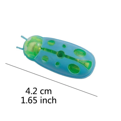 Electric Catnip Bug Toy - Battery Vibrating Robot Insect Cat Toy