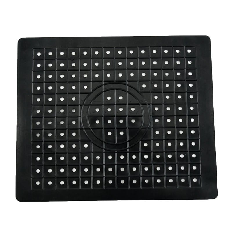 Quick Drain Anti-Slip Rubber Sink Mat Heat Resistant Kitchen