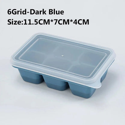 Giant Ice Cube Tray Silicone Mold - 4 6 8 15 160 Grid Food Grade