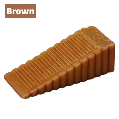 Silicone Door Stopper Wedge Block - Anti-Collision Safety Doorstop