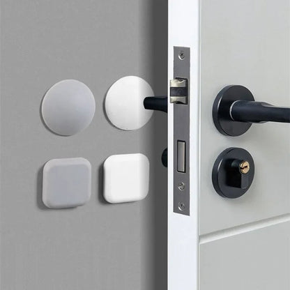 Silicone Door Stopper Bumpers - Self Adhesive Anti-Shock Wall Pads