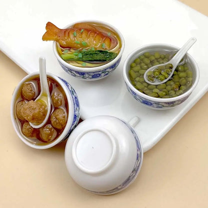 Miniature Kitchen Food Accessories Set for Dollhouse Crafts & Play