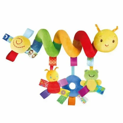 Musical Spiral Baby Activity Toy - Crib Stroller Car Seat Rattle