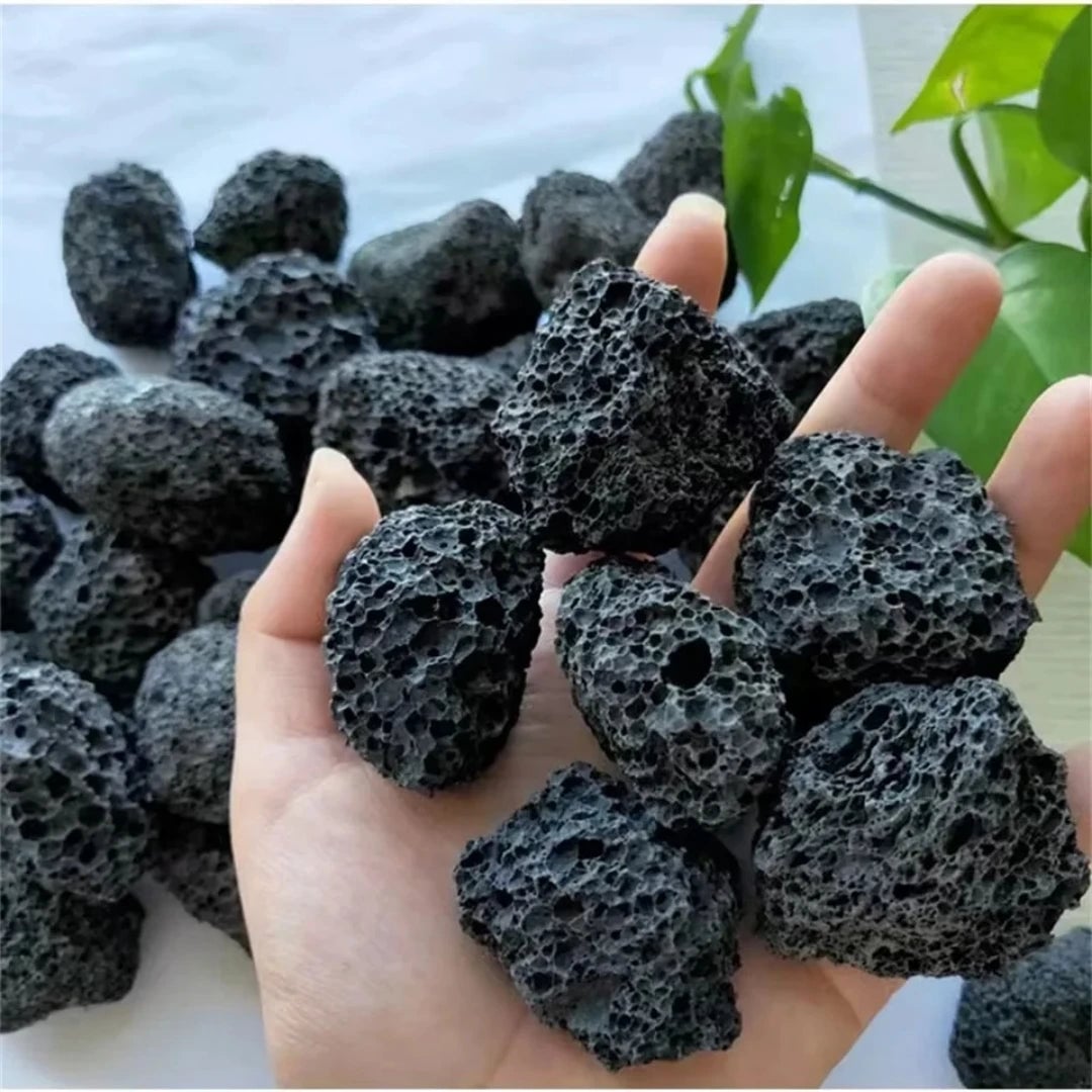 Natural Volcanic Rock Stone Aquarium Decor 40g 120g 240g Specimen