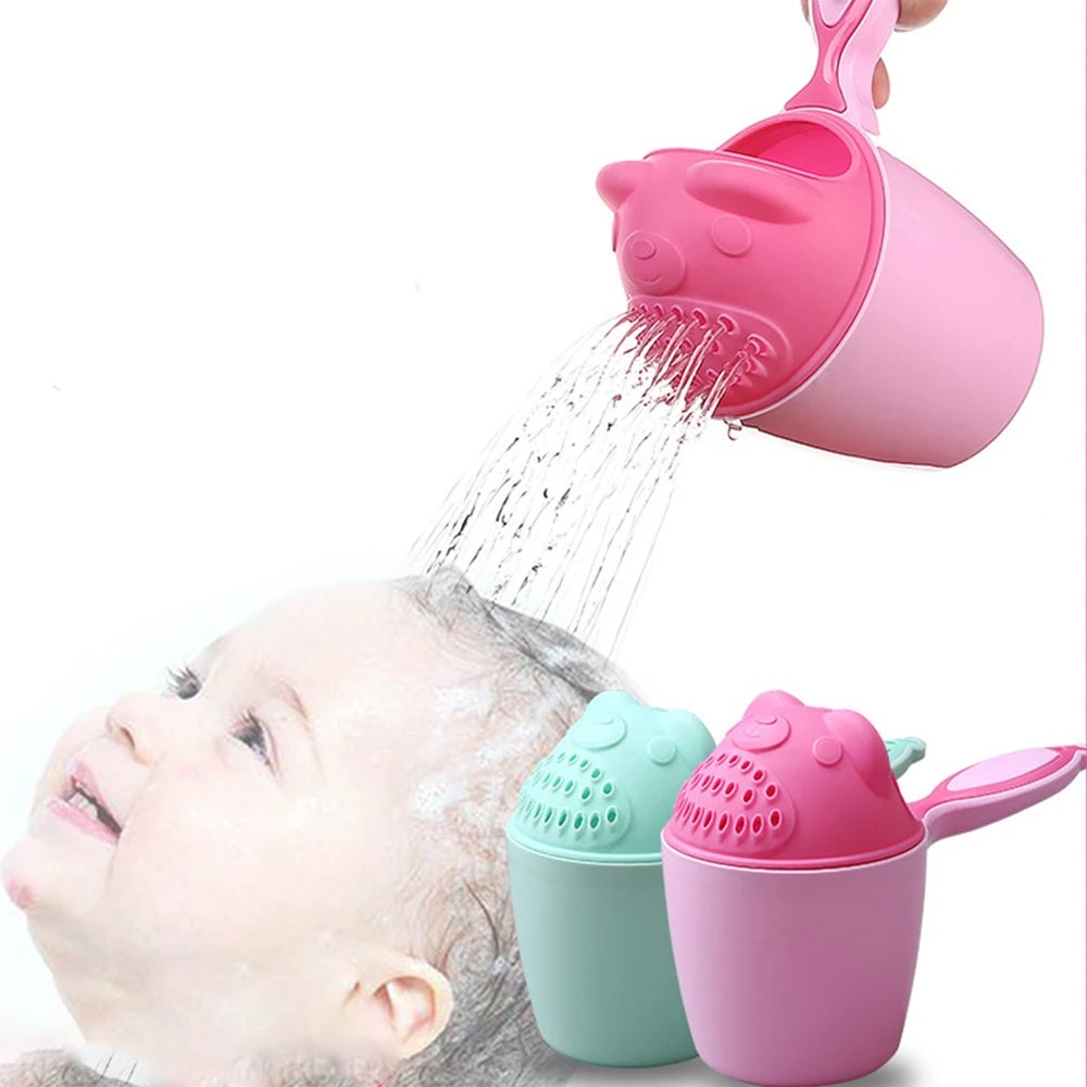 Baby Bath Shampoo Rinse Cup - Gentle Hair Washing Bailer Tool