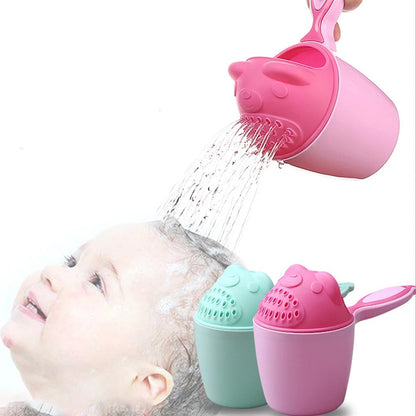 Baby Bath Shampoo Rinse Cup - Gentle Hair Washing Bailer Tool