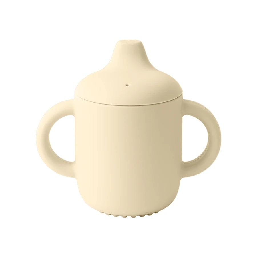 Baby Silicone Drinking Cup - Portable Infant Learning Hand Cup